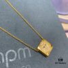 692fe8e099f2d84055c8c849 A Family Monaco New Arrival Square Guardian Leo Necklace for Women, Minimalist Boutique Little Lion Collarbone Chain