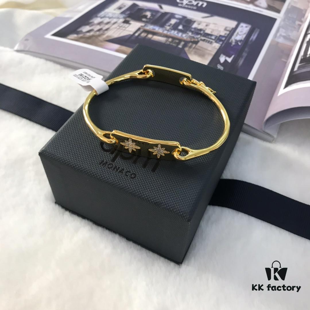 APM Monaco Union Bracelet and Earrings Set
