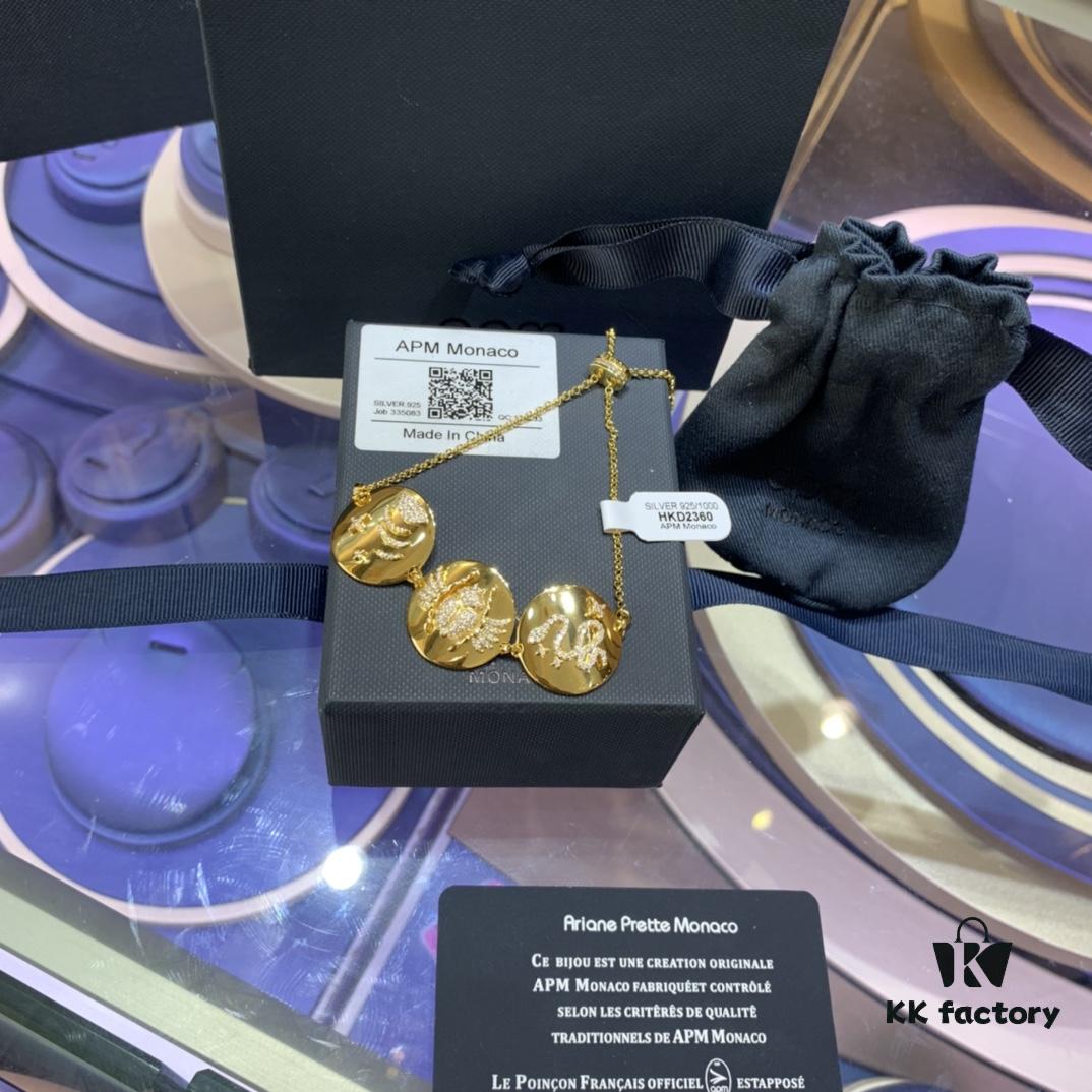 692fe8fe99f2d84055c8c86e A Monaco New Arrival Shiny Round Pendant Bracelet - Ultra Fashionable