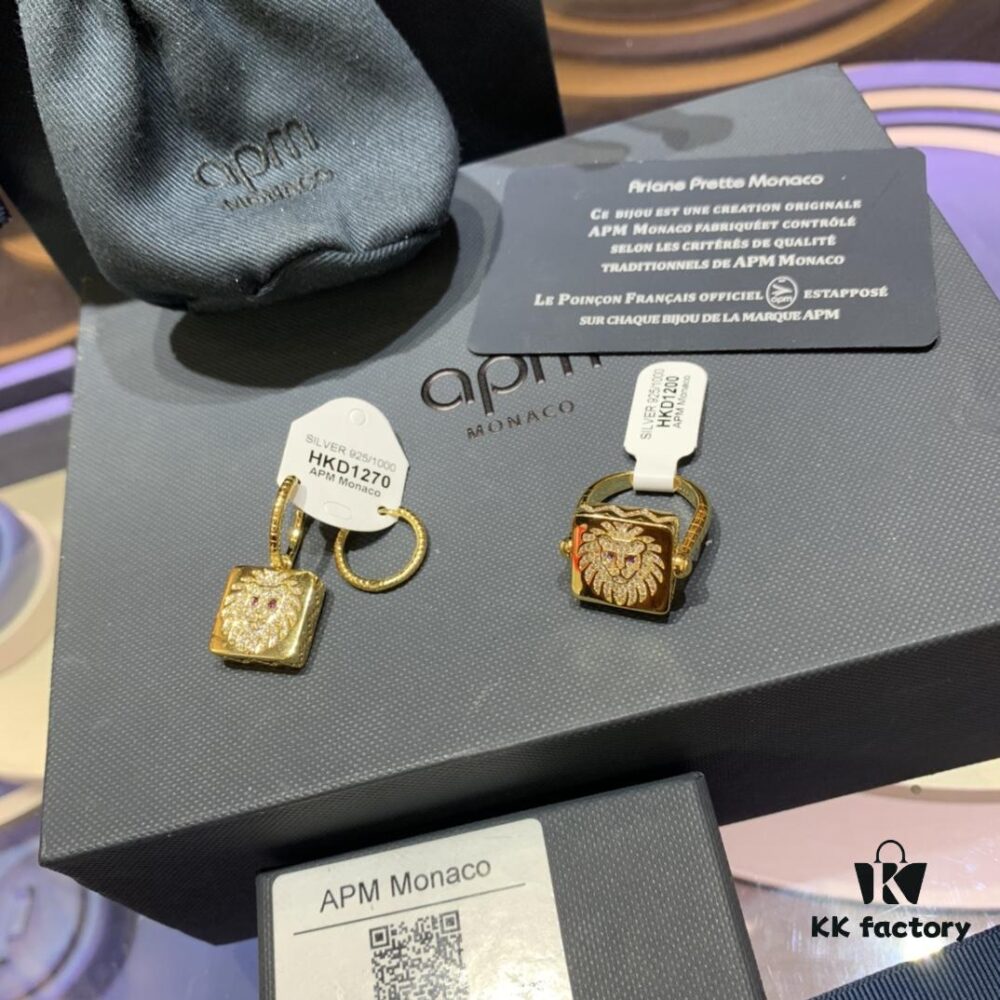 692fe90099f2d84055c8c873 April New Arrival A Monaco Shiny Leo Ear Studs - Asymmetric Stylish Spring Earrings