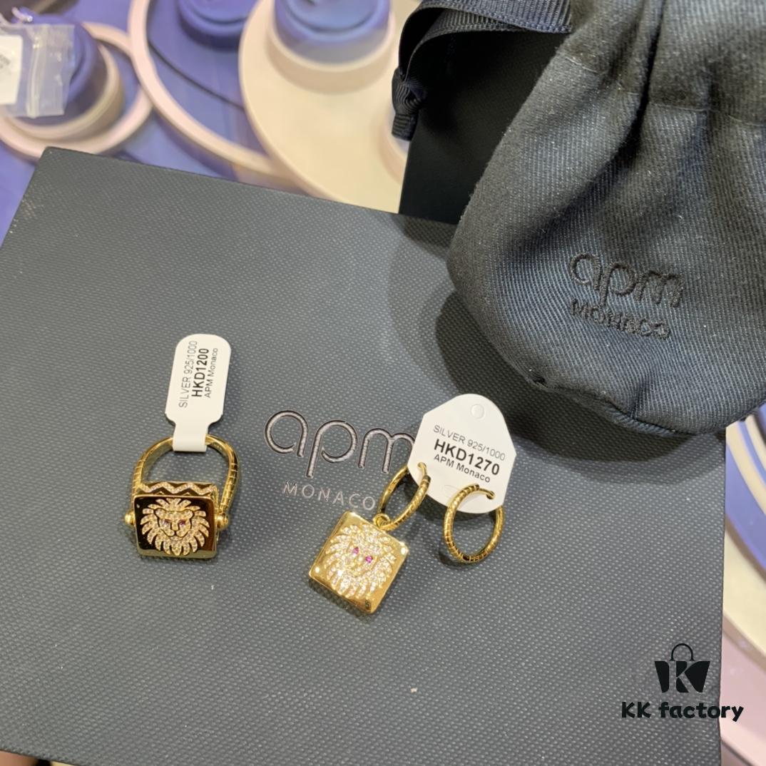 692fe90299f2d84055c8c876 April New Arrival A Monaco Shiny Leo Ear Studs - Asymmetric Stylish Spring Earrings