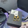 692fe90e99f2d84055c8c892 A-Monaco New Arrival Tangled Knot Earrings for Women, Stylish Gold Geometric Studs, Fashionable European and American Ins Style Ear Accessories