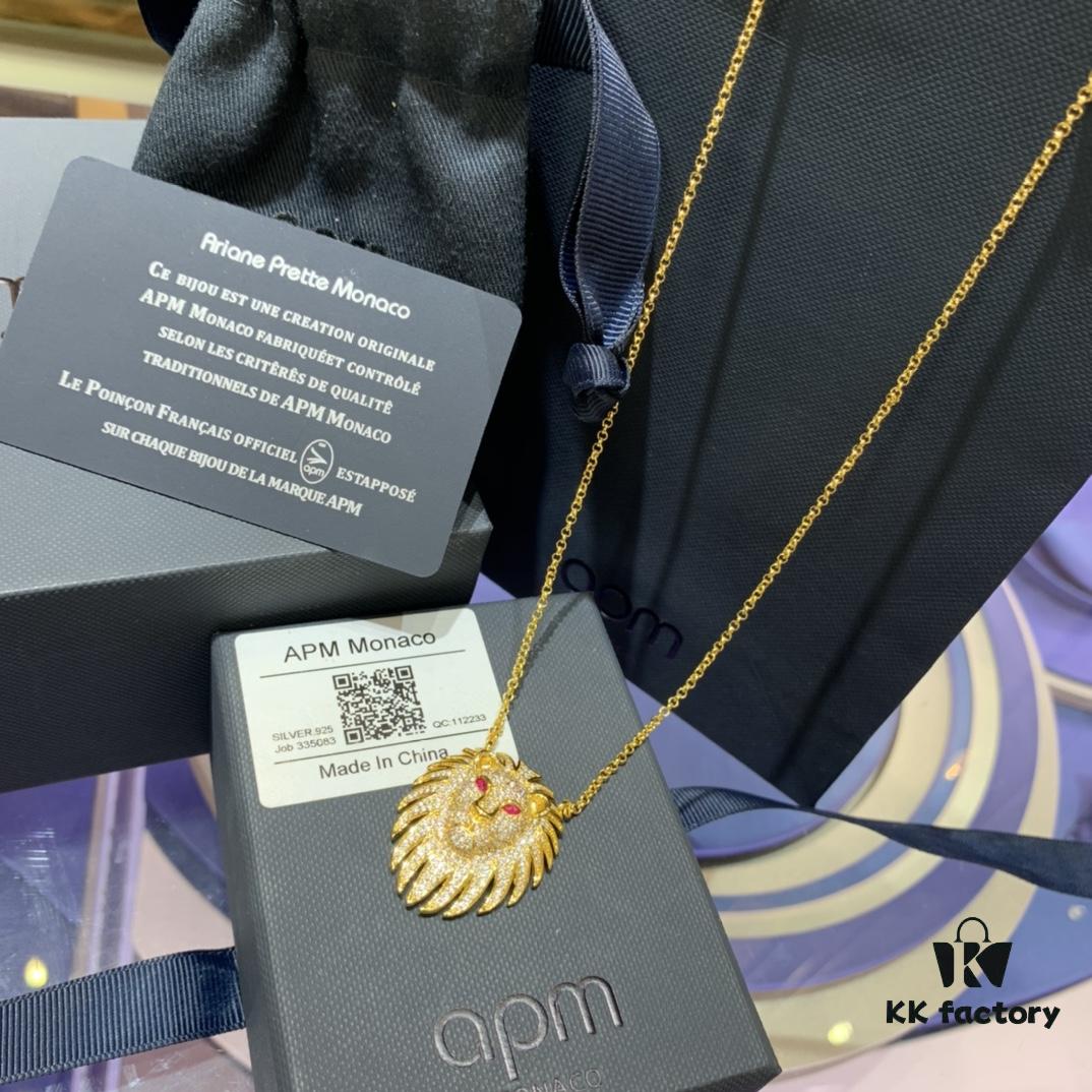 692fe91999f2d84055c8c8aa A Monaco New Arrival Leo Guardian Necklace for Women, Luxurious Little Lion Pendant Collarbone Chain Choker