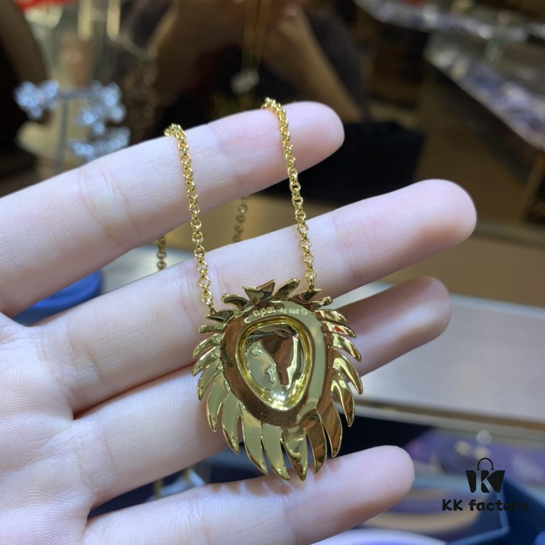 692fe91999f2d84055c8c8ab A Monaco New Arrival Leo Guardian Necklace for Women, Luxurious Little Lion Pendant Collarbone Chain Choker