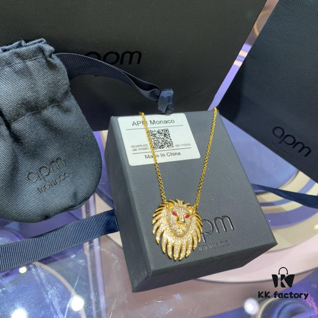 692fe91999f2d84055c8c8ac A Monaco New Arrival Leo Guardian Necklace for Women, Luxurious Little Lion Pendant Collarbone Chain Choker