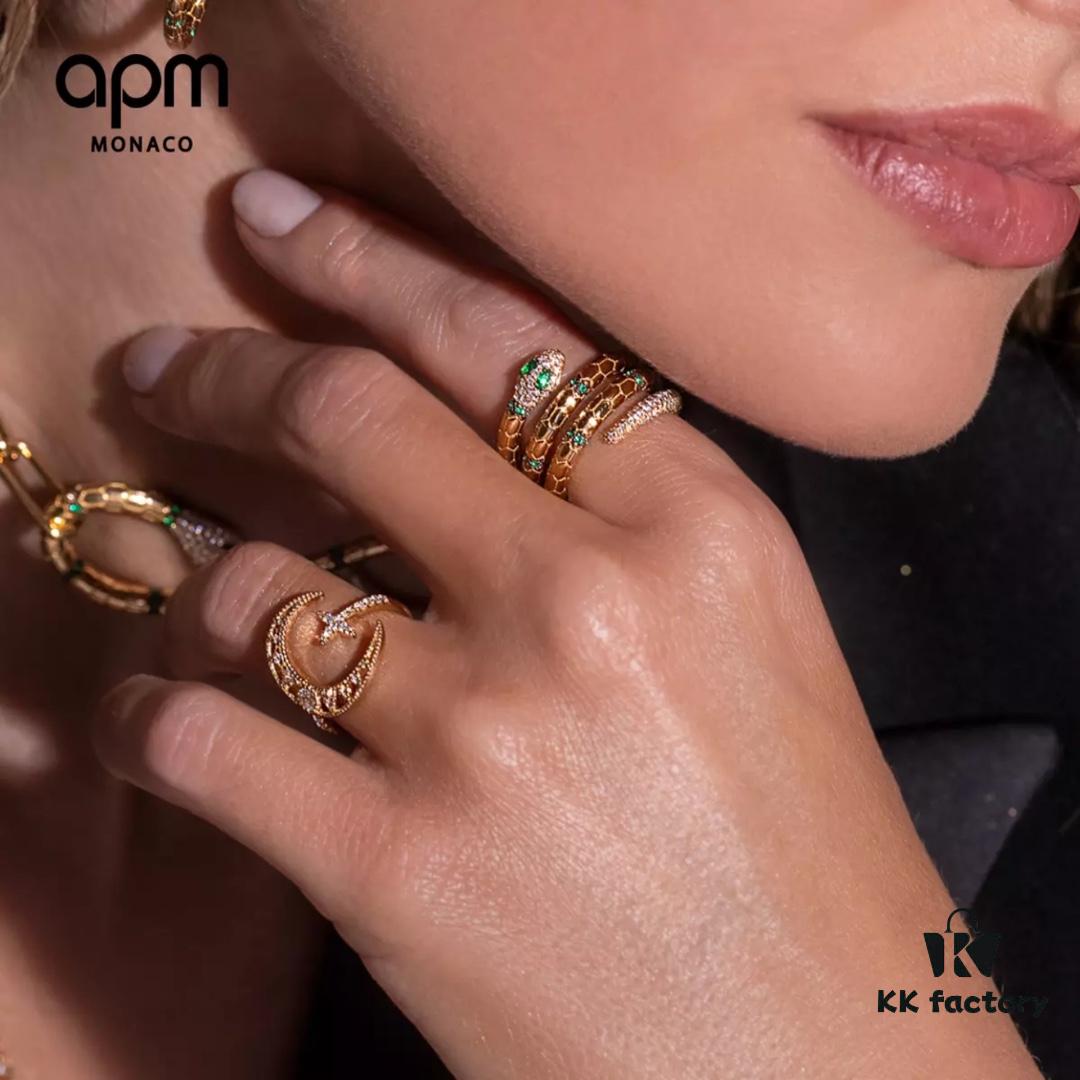 692fe93699f2d84055c8c8eb New Arrival A Monaco Dreamy Crescent Moon Hollow-out Necklace, Stud Earrings, and Ring 2020 Fashion Trend
