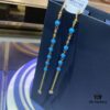 A Home Monaco Turquoise Extra-Long Mother-of-Pearl Leaf Fairy Jewelry