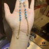 A Home Monaco Turquoise Extra-Long Mother-of-Pearl Leaf Fairy Jewelry