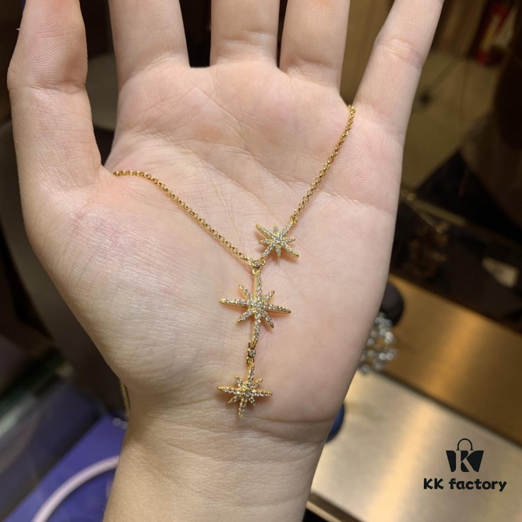 A Family Monaco Classic Gold Three-Meter Necklace, Stylish and Versatile