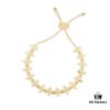 New Arrival A Monaco Rock-style Stud Bracelet for Women, Minimalist Jewelry Couple's Gift for Girlfriend