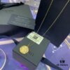 A Family Monaco Round Pendant Necklace
