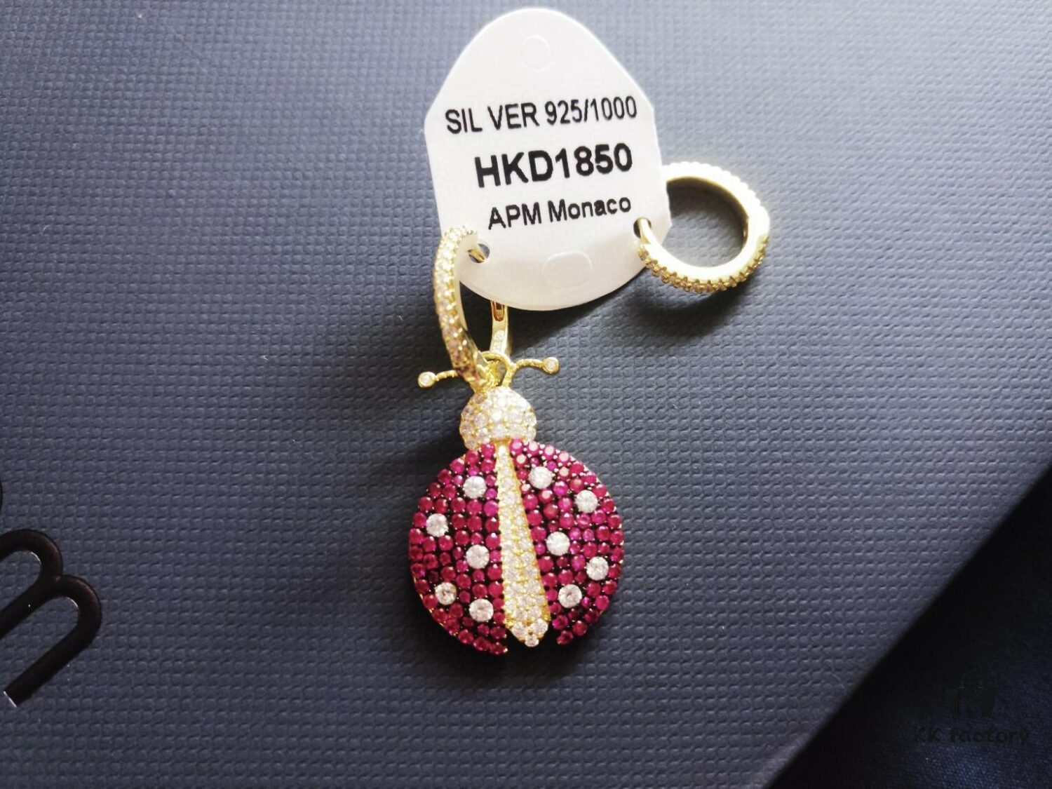 692fe98899f2d84055c8c99e A-Home Monaco Golden Asymmetric Ladybug Earrings for Women, Elegant French-style Jewelry, Stylish and Unique Drop Earrings
