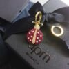 692fe98999f2d84055c8c99f A-Home Monaco Golden Asymmetric Ladybug Earrings for Women, Elegant French-style Jewelry, Stylish and Unique Drop Earrings