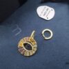 692fe98b99f2d84055c8c9a5 A Monaco Asymmetrical Colorful Gold Lucky Eye Earrings, French Minimalist Luxury Jewelry