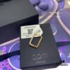 March New Arrival 💕💕 A Monaco Lake Blue Square Geometric Necklace for Women, Elegant Collarbone Pendant Jewelry Gift for Girlfriend