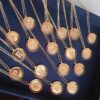 692fe9bb99f2d84055c8c9f2 APM Monaco 💕💕🌈🌈 Rainbow Necklace with Custom Letter Engraving, Fairy-Like Pendant, Essential Summer Collarbone Chain for Couples