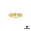 APM Monaco Good Fortune Ring for Women, Rose Gold New Design with Moving Element, Friendship Ring