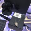 A Brand Monaco Multi-layer Decorative Pearl Waist Necklace for Women, Elegant Fashion Choker Silver Neck Chain