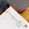 692fea2399f2d84055c8ca93 APM Monaco Mother-of-Pearl and Pearl Drop Earrings for Women, Asymmetric Luxury Jewelry, Elegant Long Dangle Earrings for Fall/Winter Events