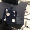 APM Monaco White Mother-of-Pearl Necklace and Dangle Earrings Set – Original Release, New Arrival 💗