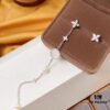 692fea4b99f2d84055c8cad8 APM Monaco Mother-of-Pearl Freshwater Pearl Earrings for Women, Long Asymmetrical Tassel Drop Earrings, Elegant Silver Jewelry