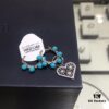 692fea6a99f2d84055c8cb17 A Home Monaco Turquoise Bead Heart Valentine Asymmetrical Earrings for Women Fashion Jewelry