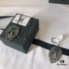 A Brand Monaco Lion Necklace and Earrings Set, Stylish Minimalist Design, Fashionable and Versatile Jewelry