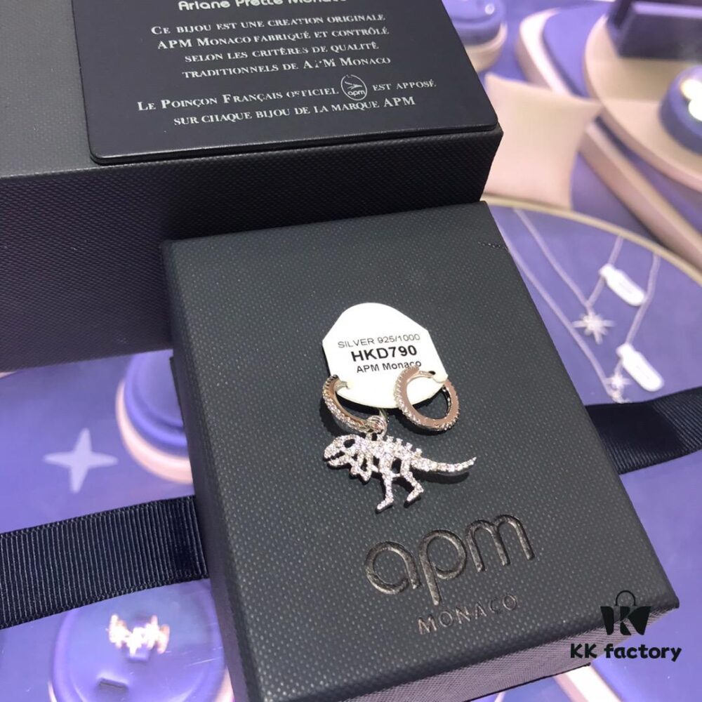 692fea7f99f2d84055c8cb32 A's Monaco Dinosaur Earrings - Unique and Charming