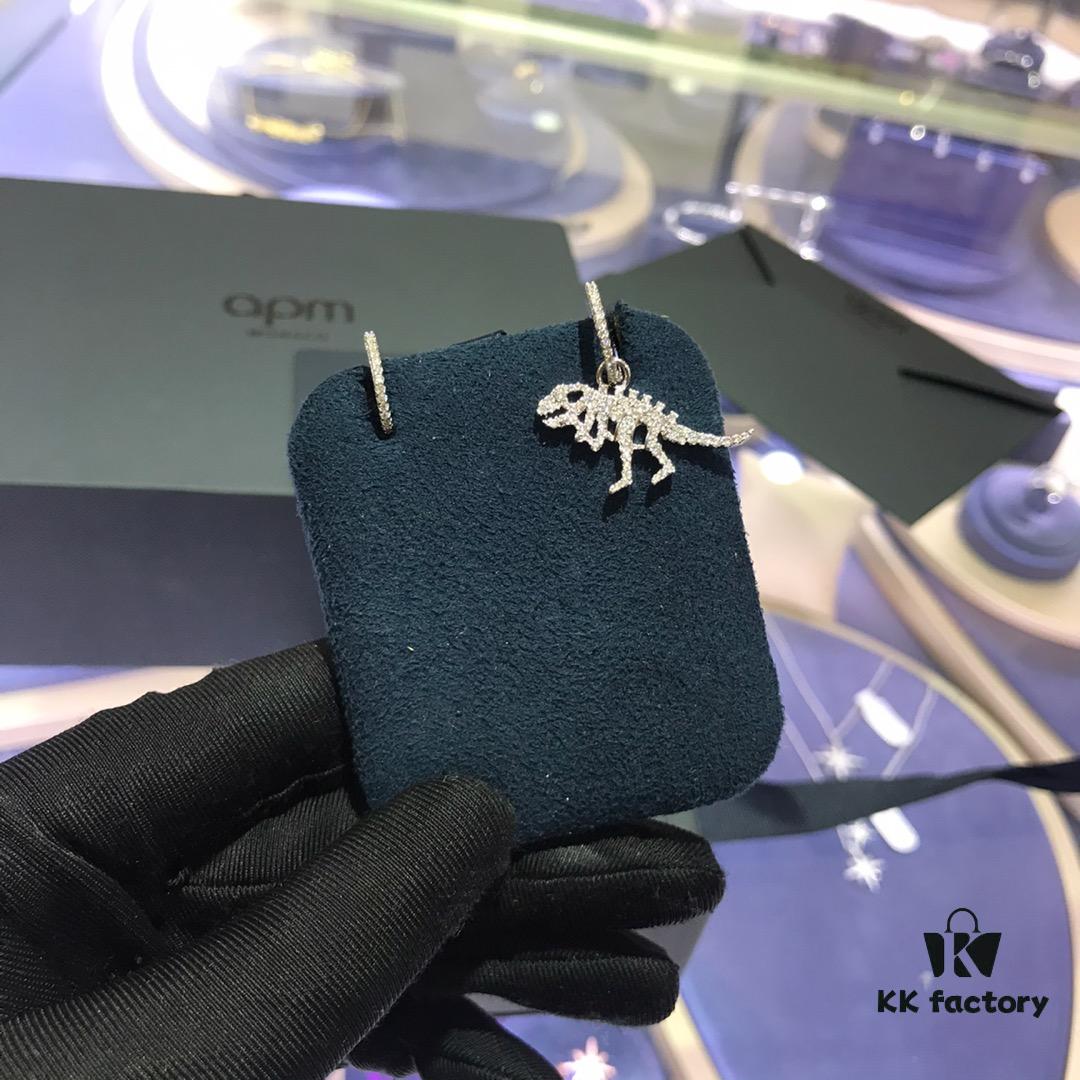 A's Monaco Dinosaur Earrings - Unique and Charming