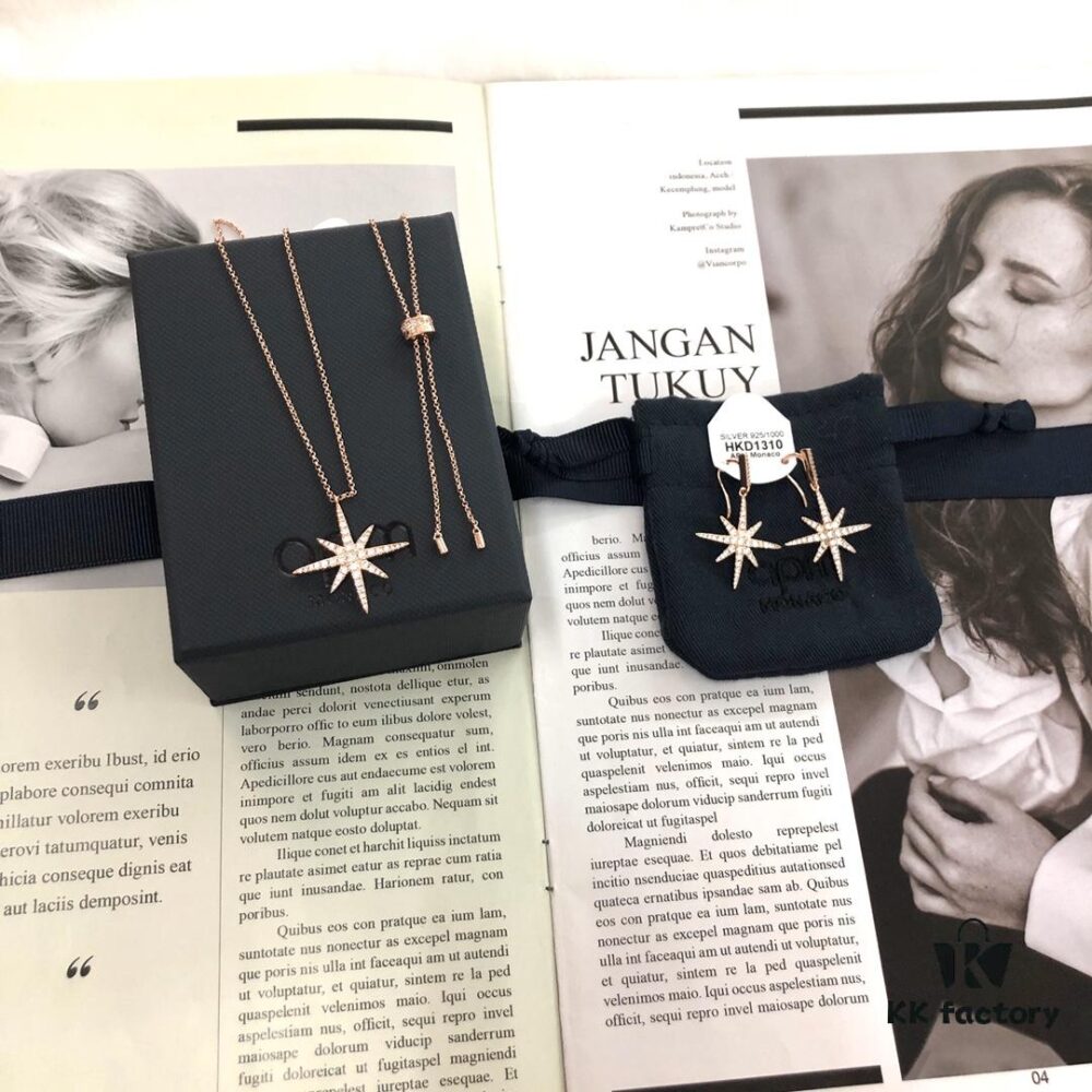 692fea9699f2d84055c8cb55 A Brand Union Jack Necklace and Earrings Set - Valentine's Day Recommended
