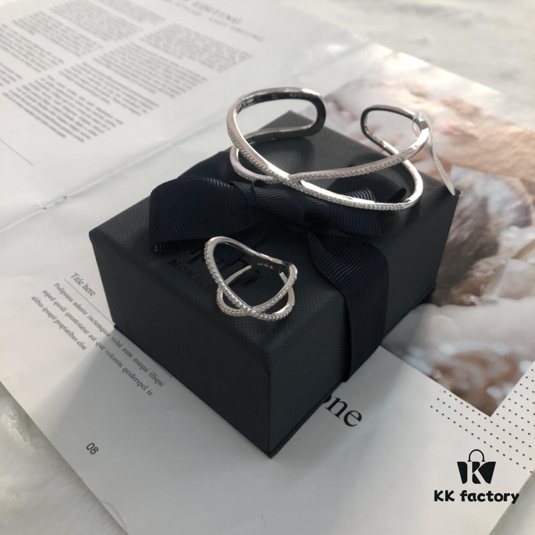 APM Cross Bracelet and Ring Set