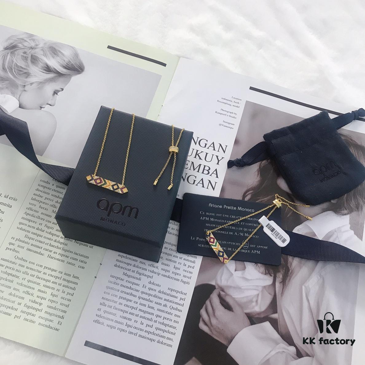 692fea9e99f2d84055c8cb61 Celebrate Christmas with APM Monaco Original Colorful Tribe Necklace and Bracelet Set