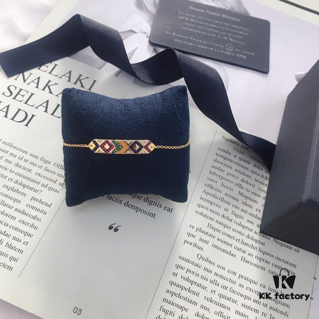 692fea9f99f2d84055c8cb62 Celebrate Christmas with APM Monaco Original Colorful Tribe Necklace and Bracelet Set