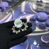 692feaa699f2d84055c8cb71 A's Monaco Arabian Nights Crescent Moon and Star Freshwater Pearl Necklace with Symmetrical Earrings, Delicate Collar for Women