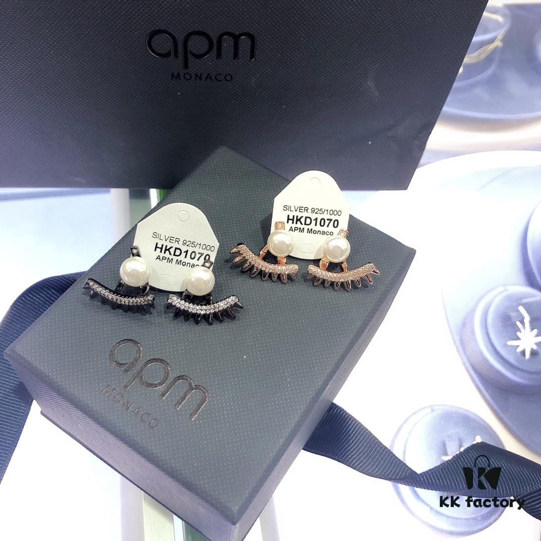A's Monaco Pearl Stud Earrings