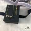 692feac999f2d84055c8cbab A Brand Monaco Triangle Necklace, Stylish and Minimalist Design, Versatile and Elegant, Ideal Gift Choice