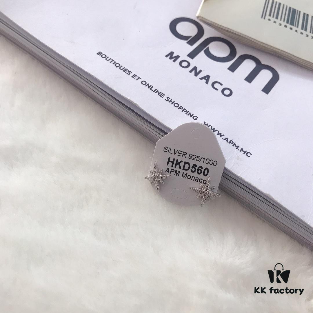 APM Monaco Union Necklace and Stud Earrings Set