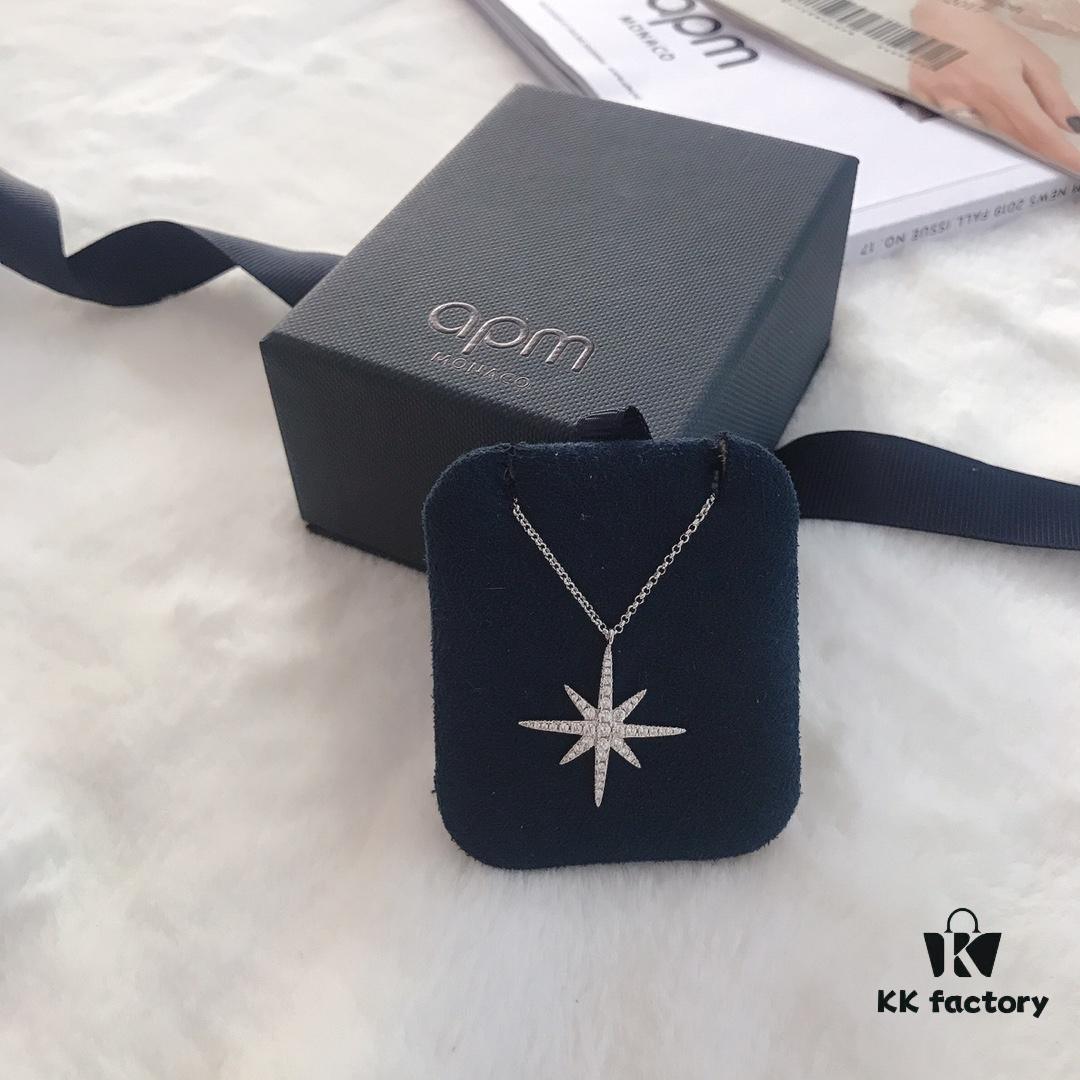 APM Monaco Union Necklace and Stud Earrings Set