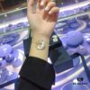 A Monaco Camel Round Pendant Necklace, Bracelet, Ring, and Earrings