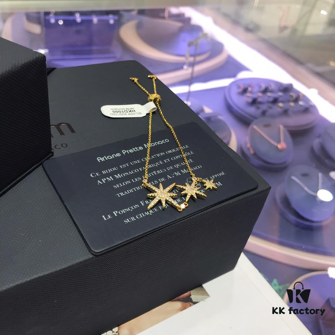 A Family Monaco Hexagram Bracelet, Retro and Versatile