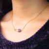 January New Arrival💗 A's Monaco Purple Brick Pin Necklace 8345085