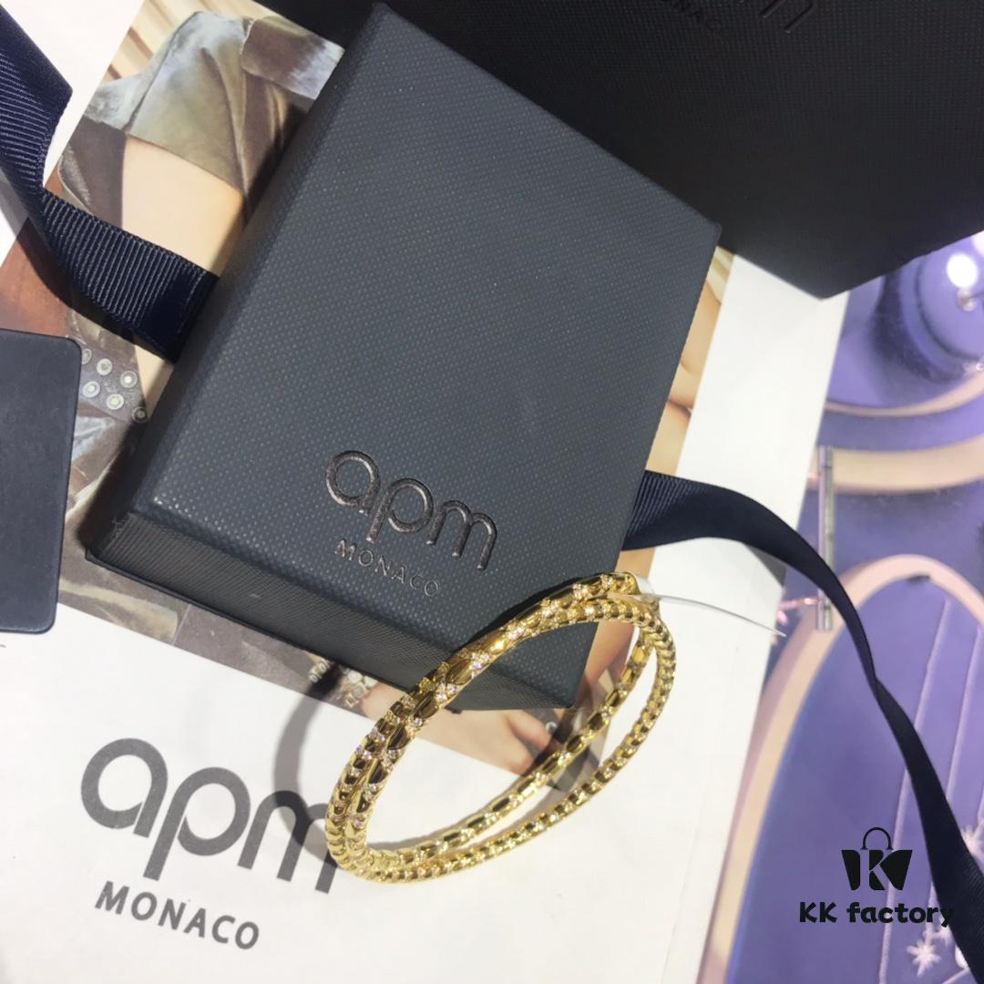 A Brand Monaco Interlocking Circle Bracelet, December New Arrival