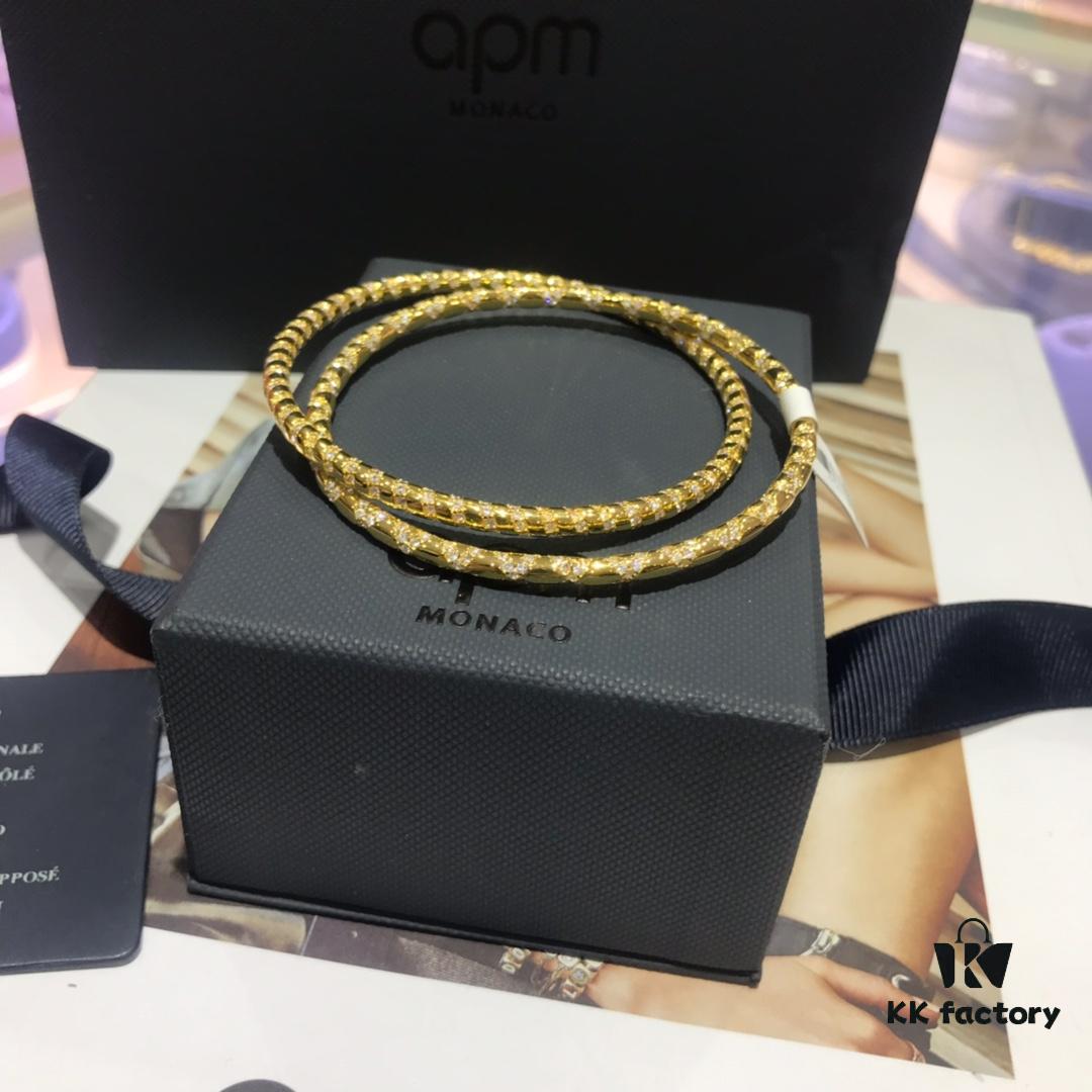 A Brand Monaco Interlocking Circle Bracelet, December New Arrival