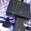 692feb7199f2d84055c8ccb1 APM Monaco Gold-Tone Lucky Evil Eye Necklace and Bracelet Set