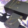 692feb7399f2d84055c8ccb7 APM Monaco Gold-Tone Lucky Evil Eye Necklace and Bracelet Set