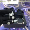 APM Monaco White Shell Bracelet and Earrings Set, New Trendy Fashion Style, Ins-style Fresh and Versatile Design