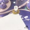692feba299f2d84055c8cd09 APM Monaco Three-Circle Design Ring - December New Arrival