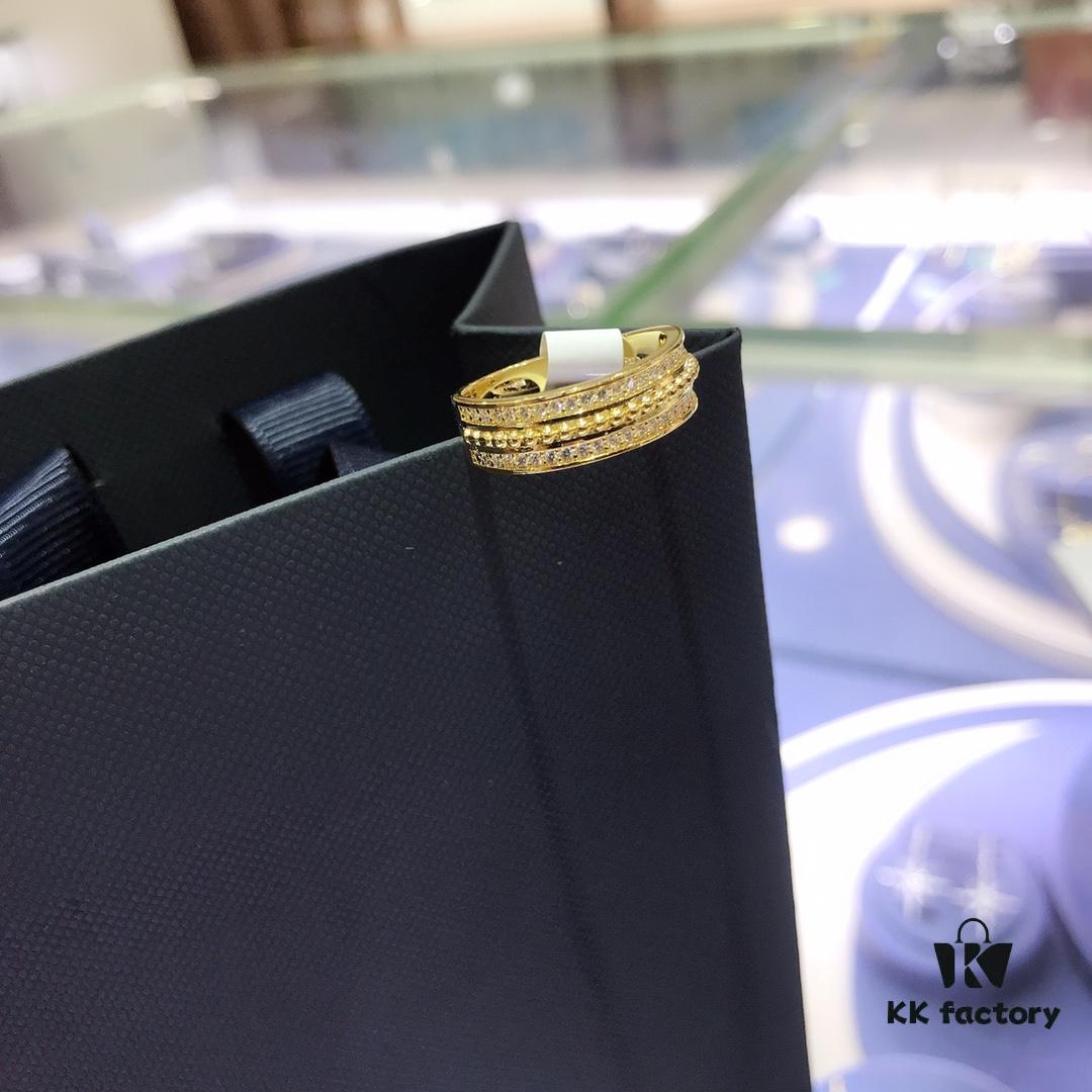 692feba399f2d84055c8cd0a APM Monaco Three-Circle Design Ring - December New Arrival