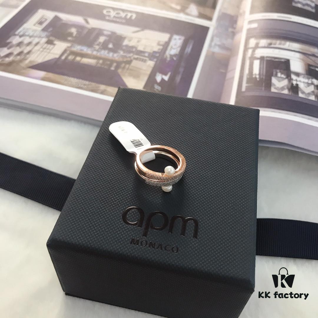 692febde99f2d84055c8cd61 APM Monaco Pearl Ring - Stylish and Versatile New Arrival for December