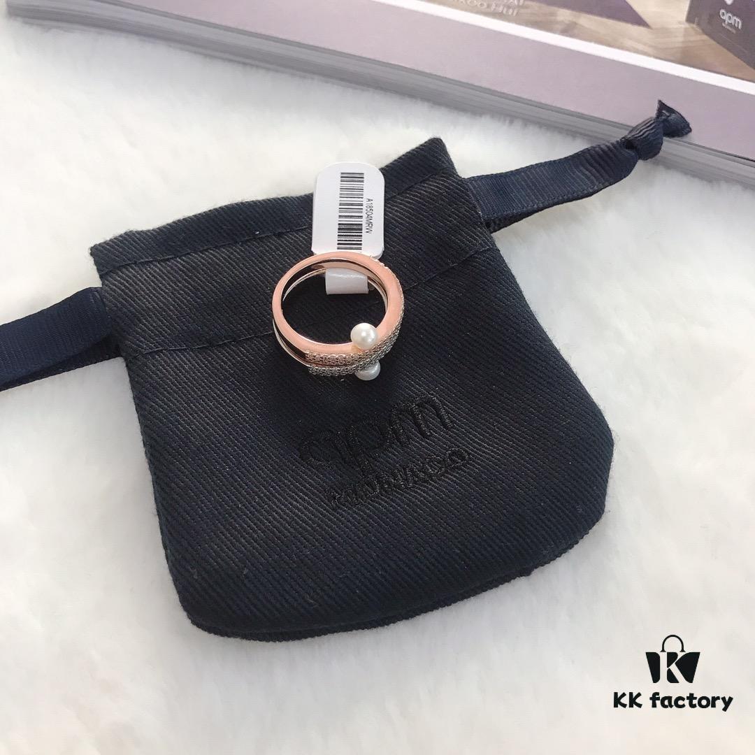 692febe399f2d84055c8cd67 APM Monaco Pearl Ring - Stylish and Versatile New Arrival for December